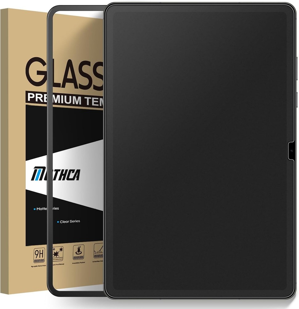Matte Glass Screen Protector for Samsung Galaxy Tab S11 with Installation Frame