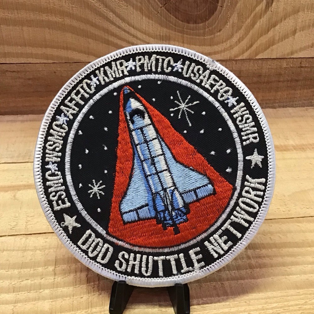 Vintage NASA Space Shuttle Patch - DOD Shuttle Network