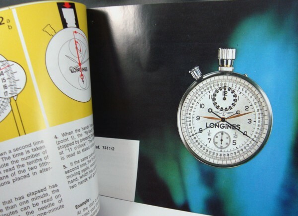 LONGINES 1972 Chronograph Series Identification & Instruction Brochure