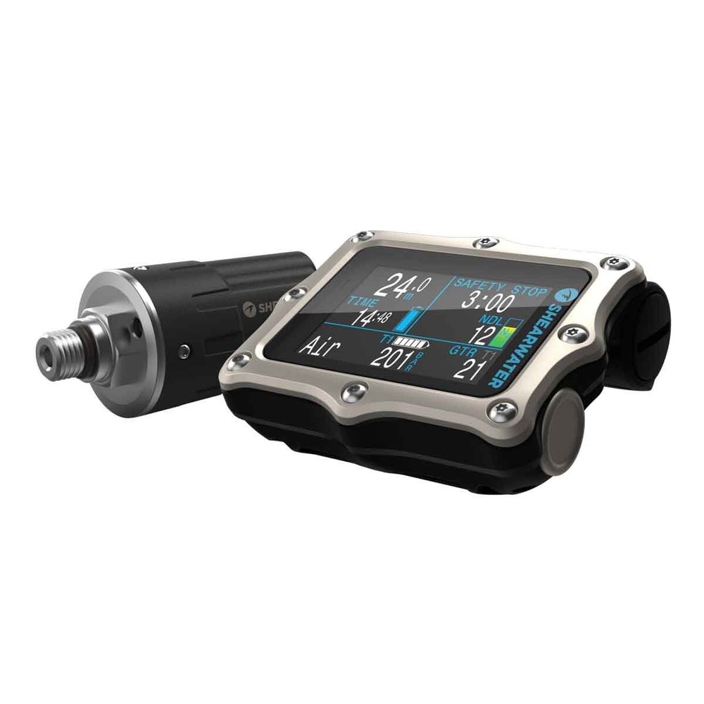 NEW SHEARWATER Perdix2 Ti Dive Computer Titanium Silver With Swift Transmitter