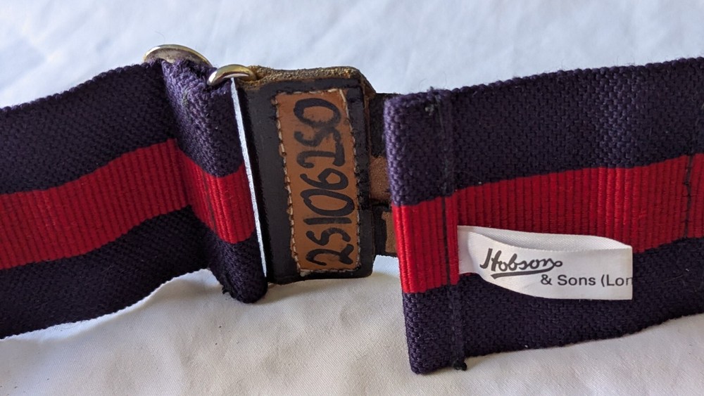Original British Army Grenadier Guards Stable Belt Size Medium