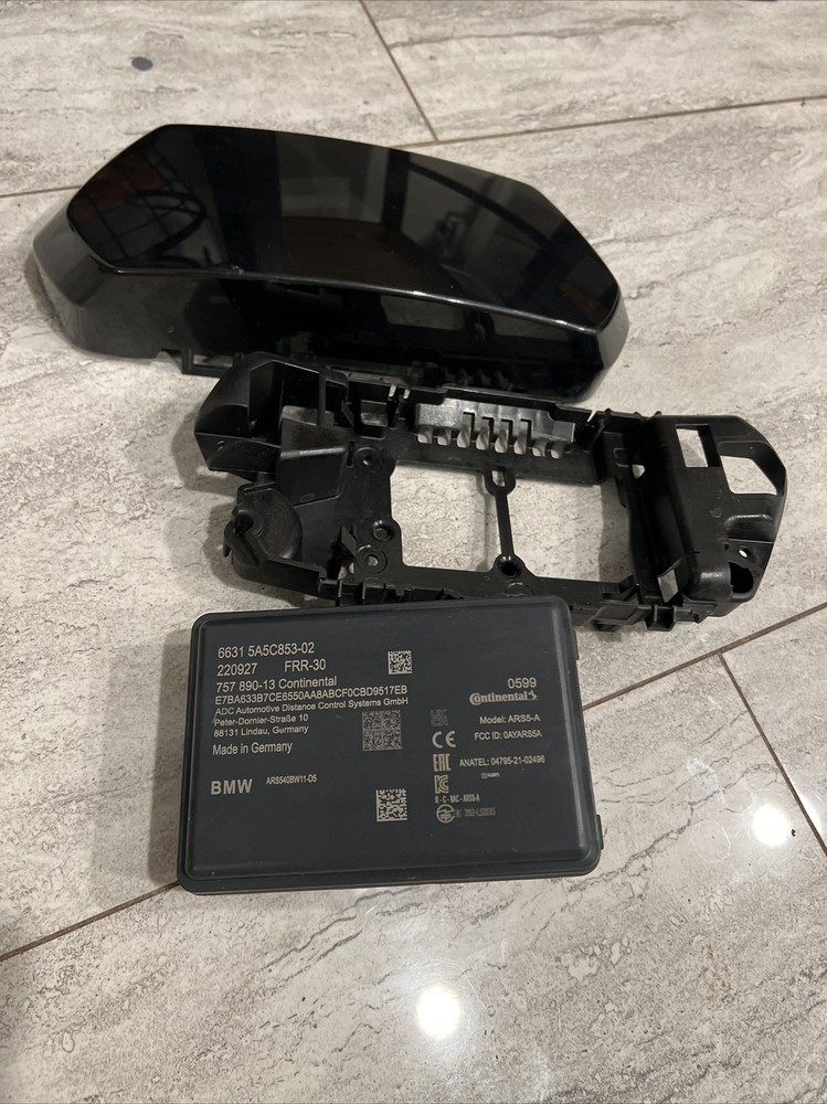BMW X7 7 G07 Front radar sensor long range 66315A5C853 -02OEM R1 With Bracket 💰