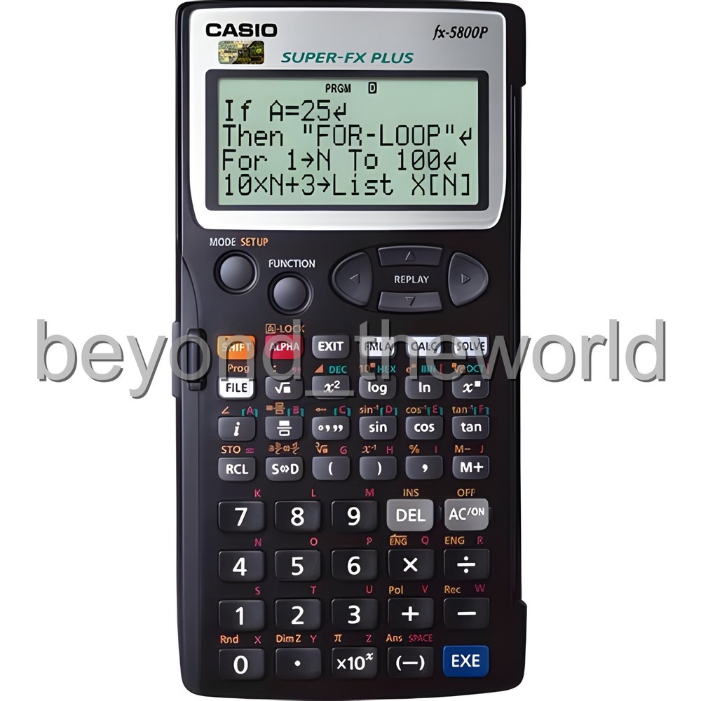 [Casio] FX-5800P Scientific Program Calculator