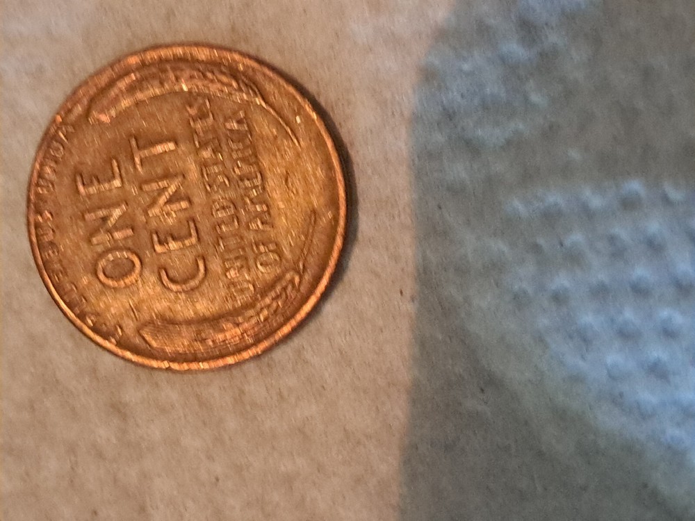 1945-D 1C RD Lincoln Cent