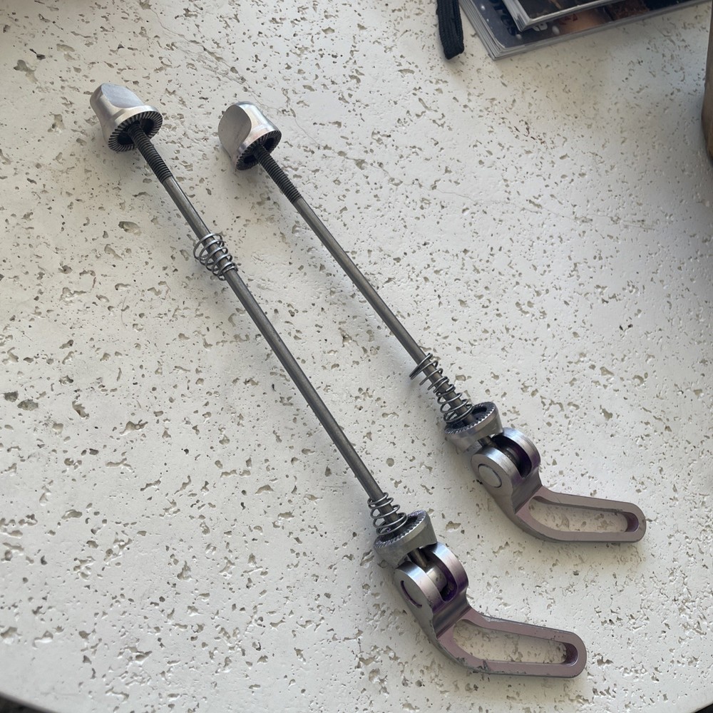 Critical Racing Titanium Quick Release Set