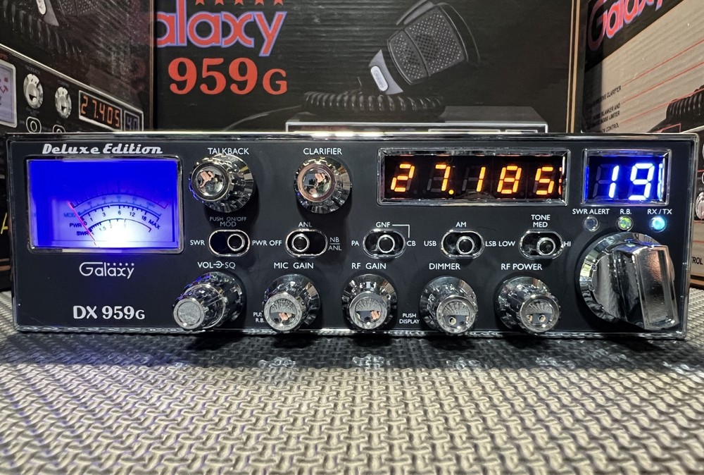 Galaxy DX-959G CB *PERFORMANCE TUNED+RECEIVE ENHANCED+ECHO