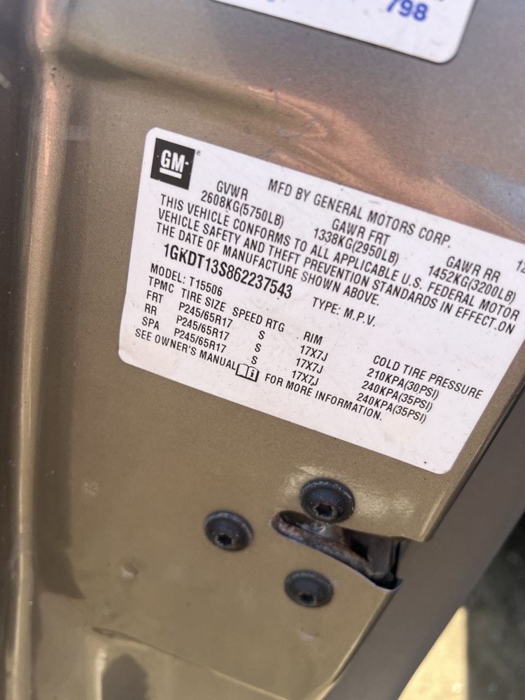 Fuse Box Engine Fits 2006 ENVOY OEM