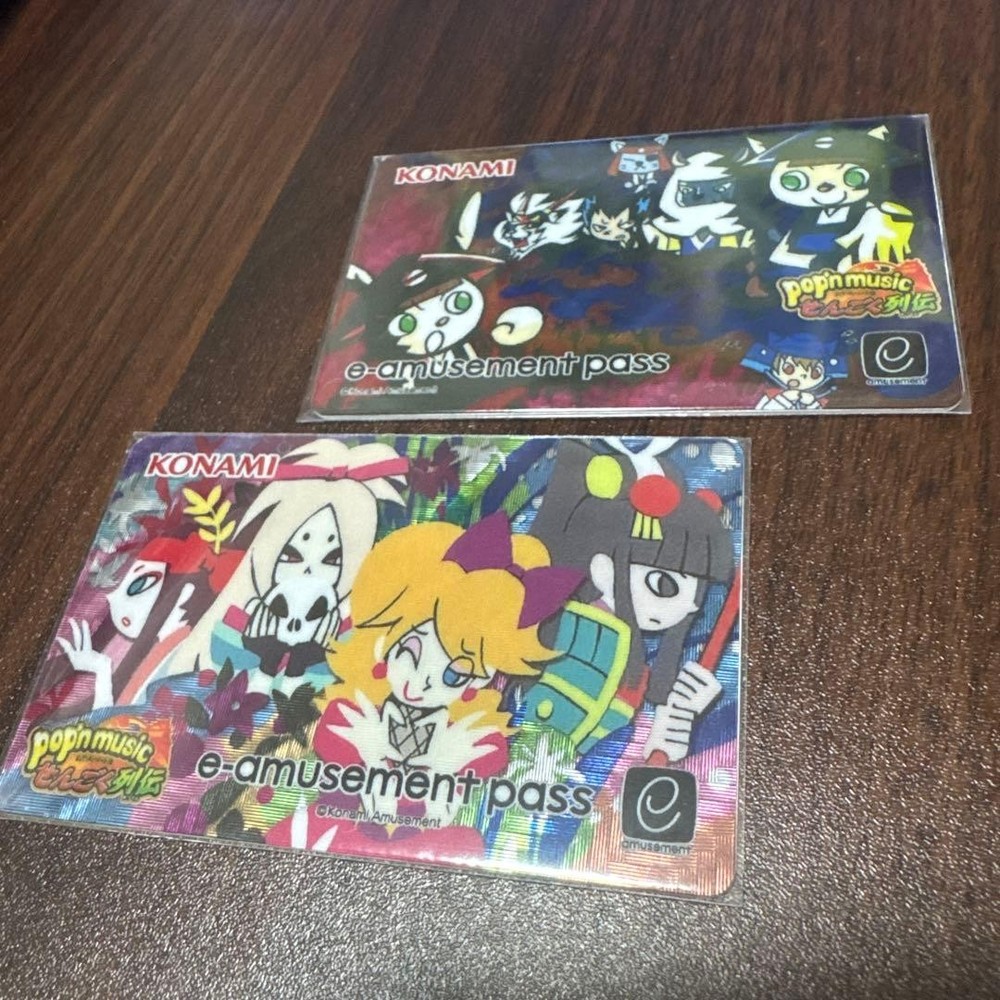 Konami Pop'N E-Amusement Pass Set   2