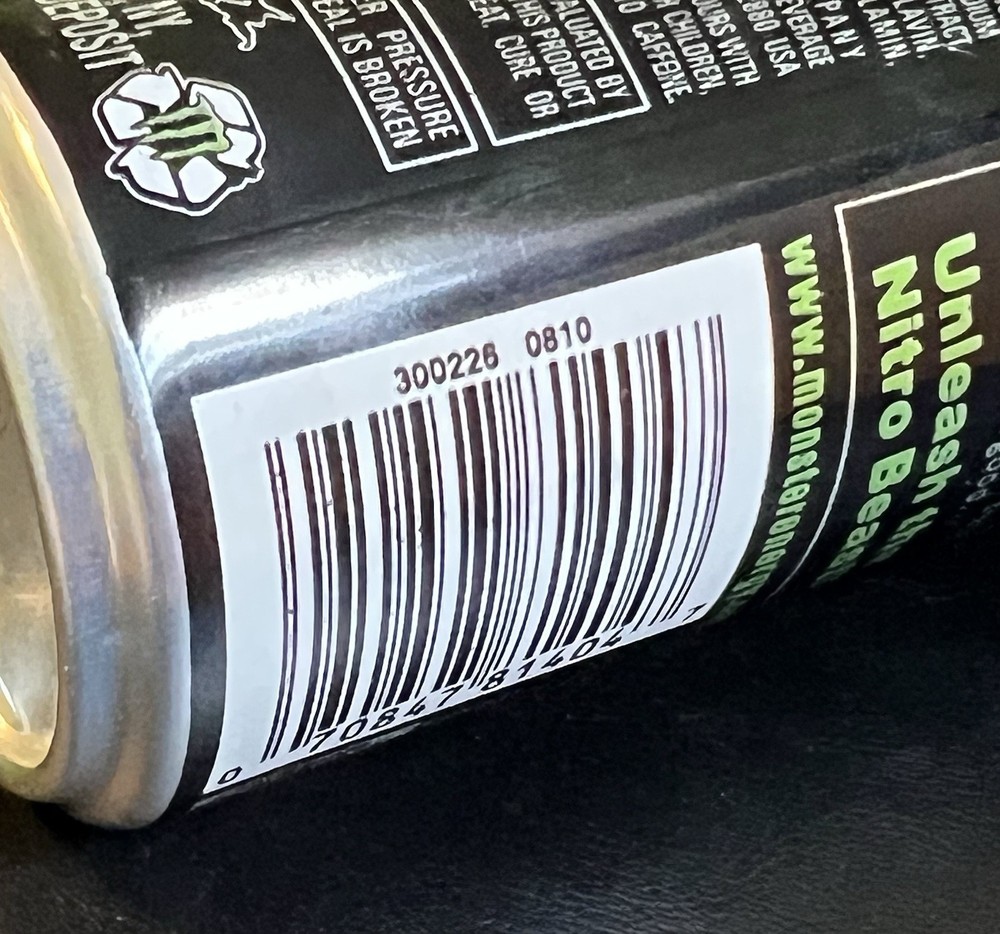 Monster Energy NITROUS - BLACK ICE & SUPER DRY - Extra Strength, Empty Cans