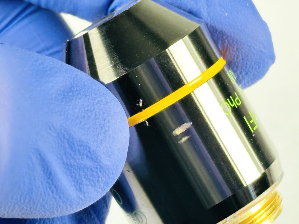 Olympus CPlanFl 10x/0.30 PhC Infinity Microscope Objective Phase Contrast