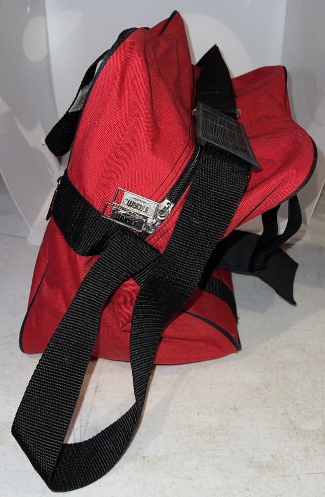"Storm" Bowling ball Bag~ Red ~ Carry Case W/ Strap