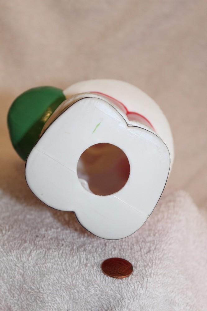 Plastic Santa figurine