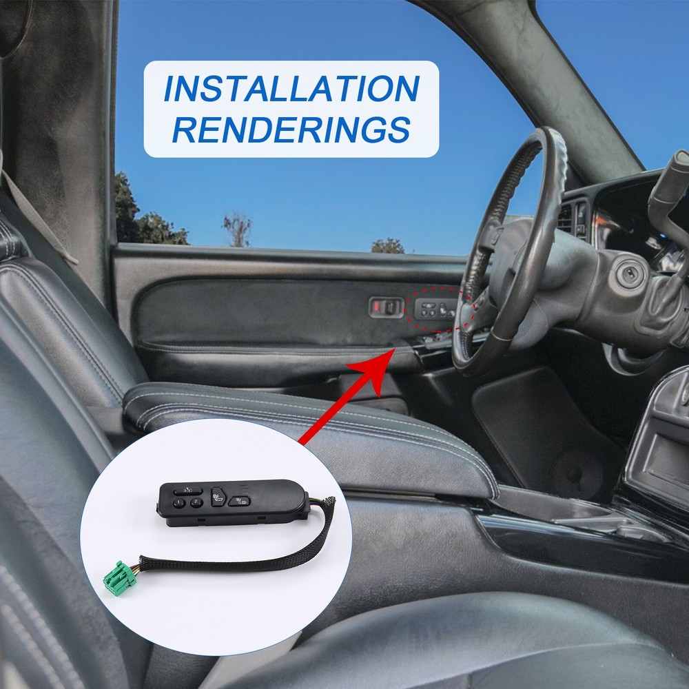 Front Left Seat Heater Switch For 2003-2007 Chevy Silverado GMC Sierra