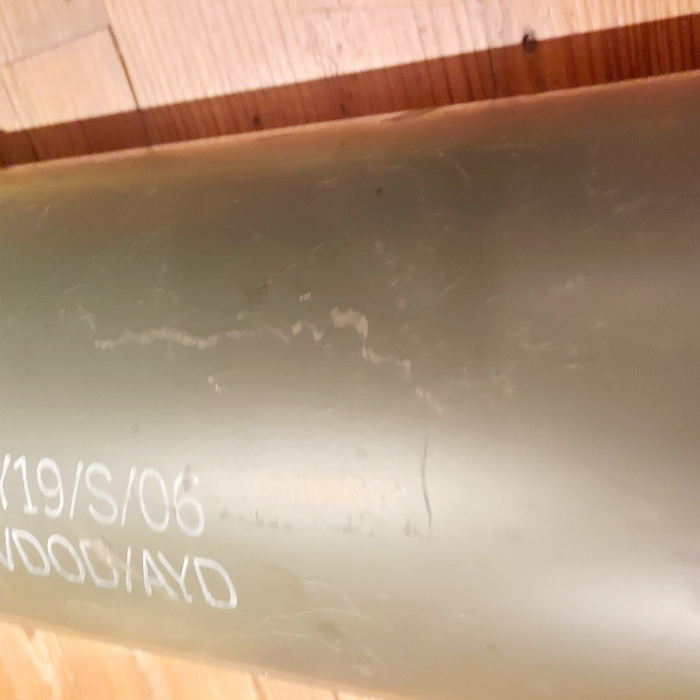 Cylindrical Ammunition Container Empty Military Surplus