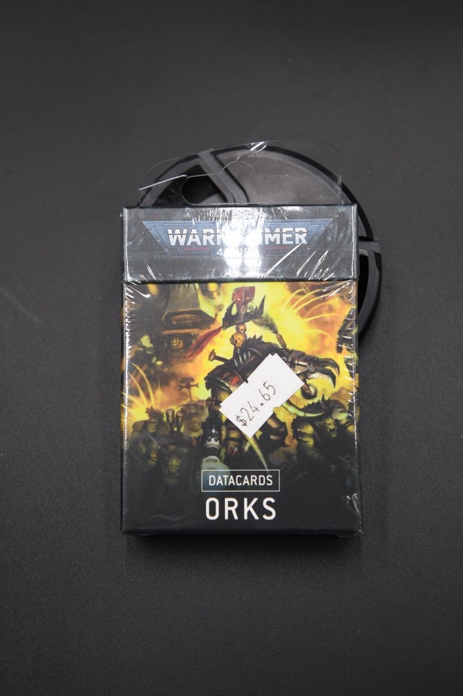 Warhammer 40k Orks Datacards cards 9th edition NEW in shrinkwrap