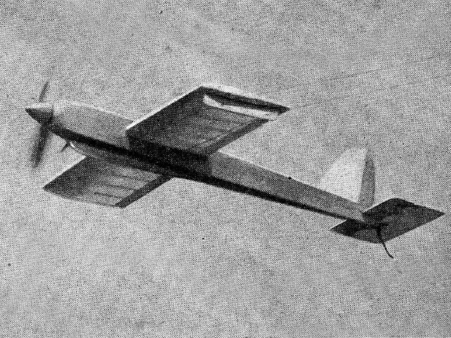 Crackerjack C/L Stunter 32" Wingspan RC Model Airplane Printed Plans & Templates