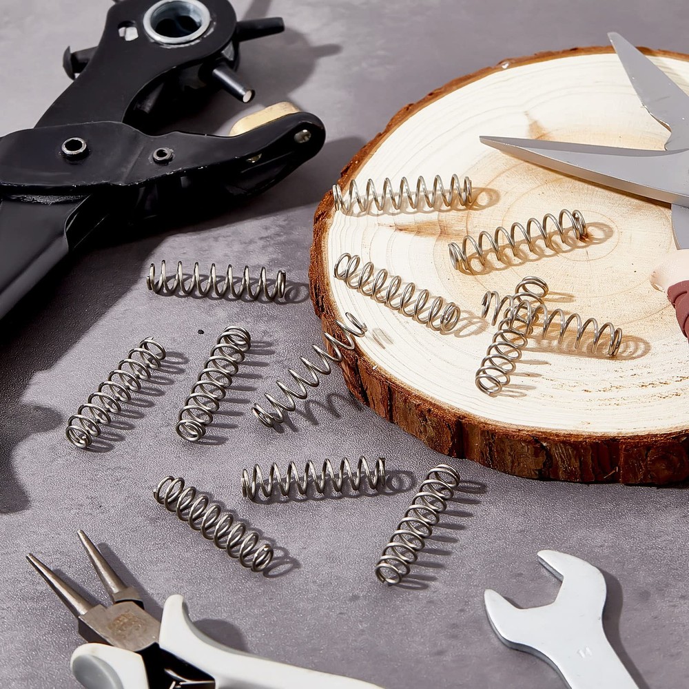 Moxweyeni 20 Pack Precision Pruner Pruning Shear Springs Stainless Silver