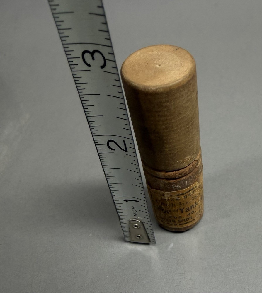 Drill Points for Yankee Automatic Drills Wood Container with Bits Vintage