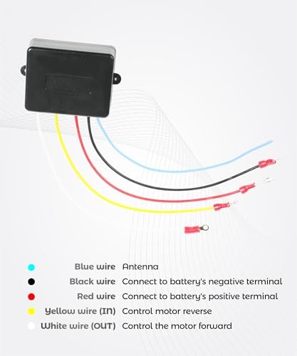 Winch Accessories,Car Accessories 5 Wire Winchs Controller,Towing Winch Remote