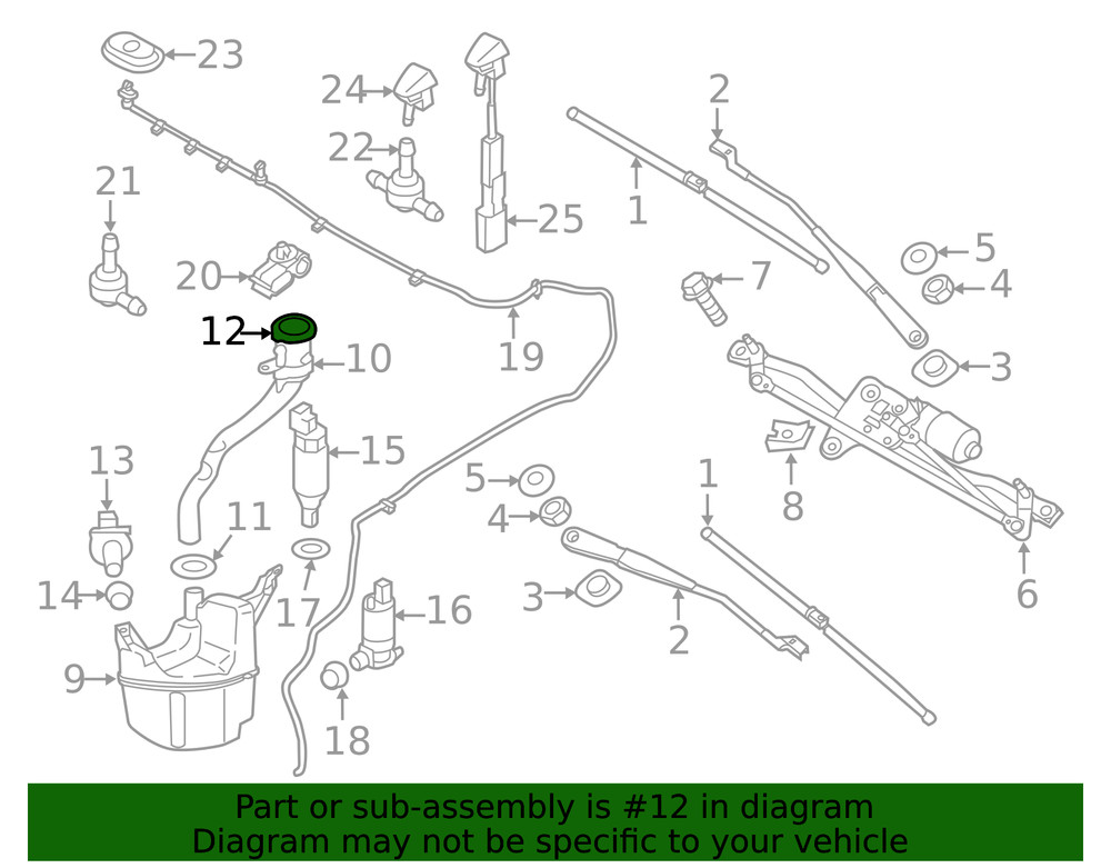 Genuine Volvo Reservoir Cap 31214899