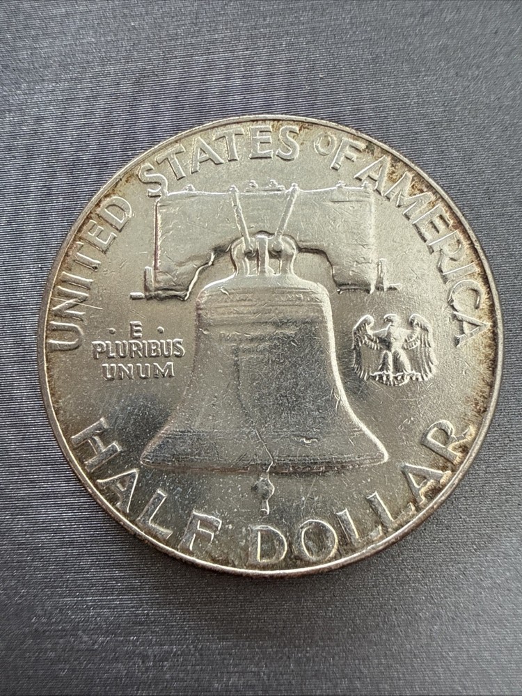 1952-p Franklin Half Dollar - Circulated - 90% Silver