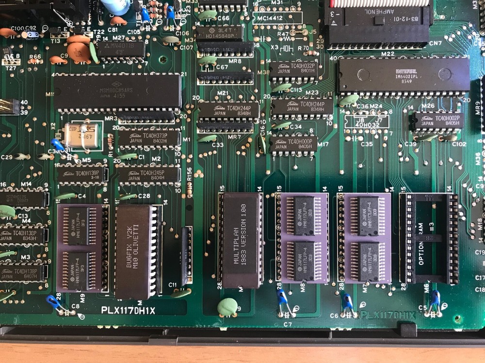 BUGFIX Y2K Year 2000, MULTIPLAN M10 Olivetti ROM