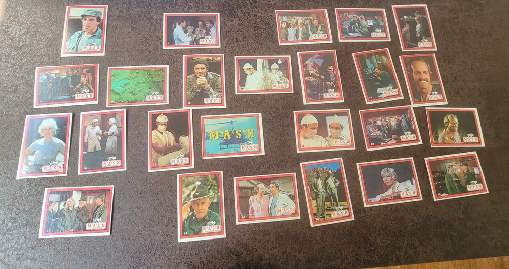1982 MASH Donruss Partial Card Set 56/66 Cards