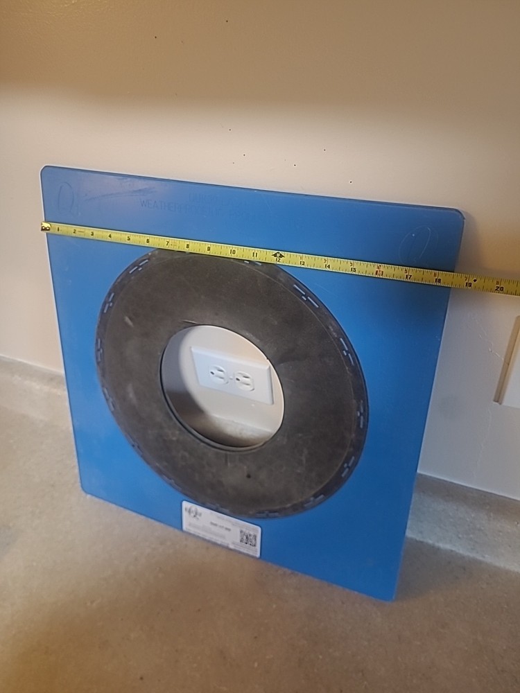 QUICKFLASH P-800 Fits 8"solid Pipes Or 9" Single Wall Sheet Metal Duct