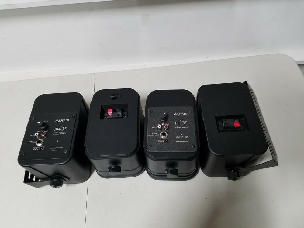 Pair Audix Power House PH-3S Self Amplified Speaker Monitors