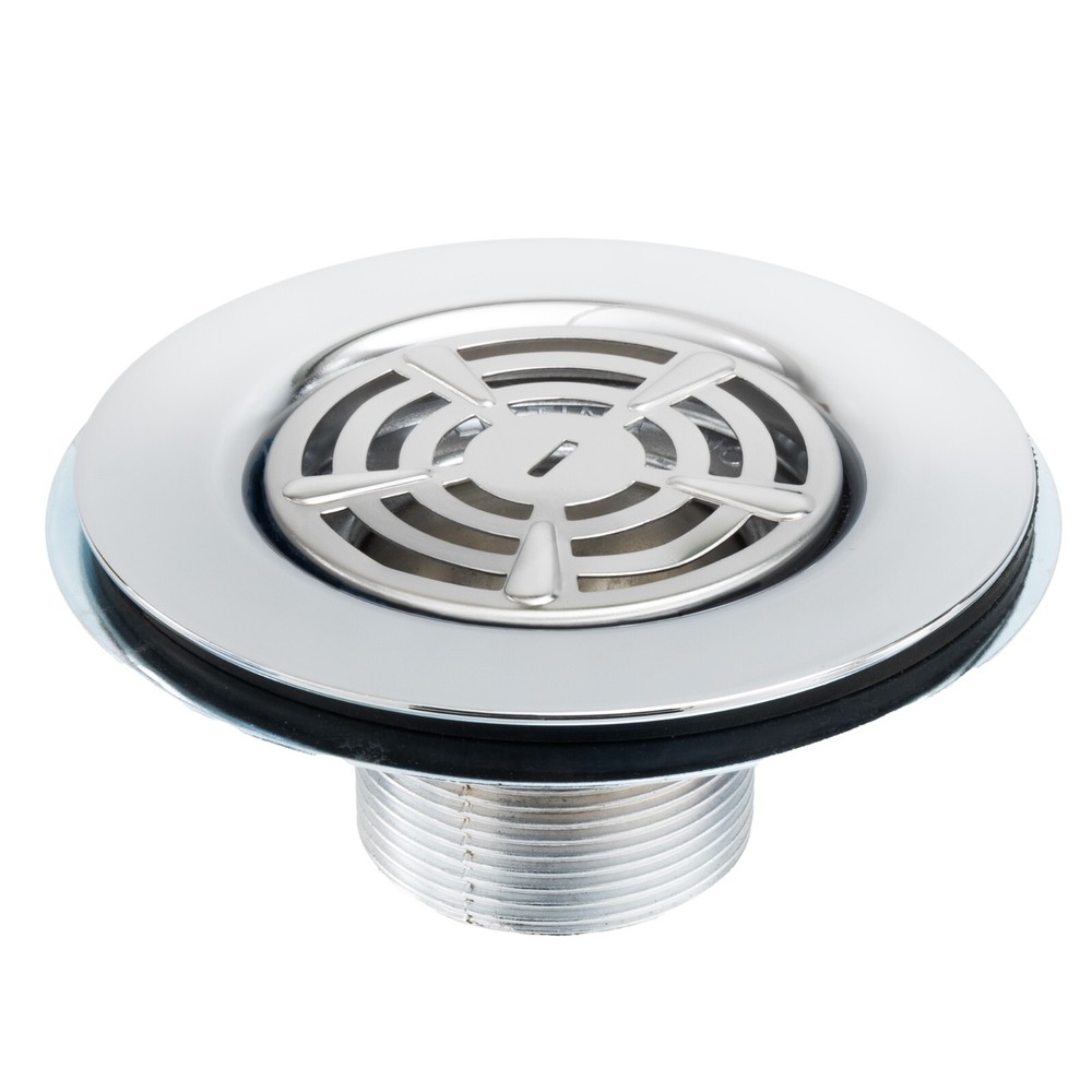RecPro RV Stainless Steel Shower Drain with Strainer | Prevent Clogs