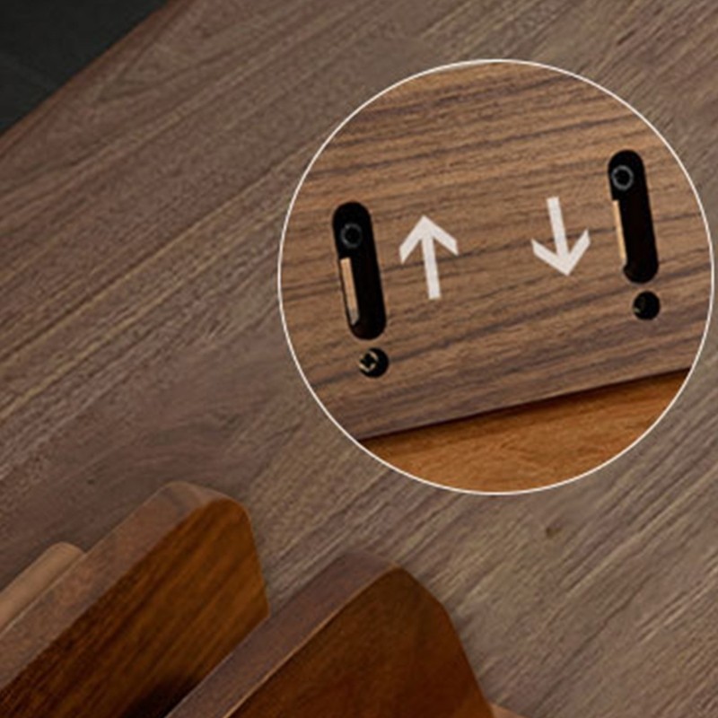 Multifunction Walnut Device Stand Walnut Stand Compact for Work Study