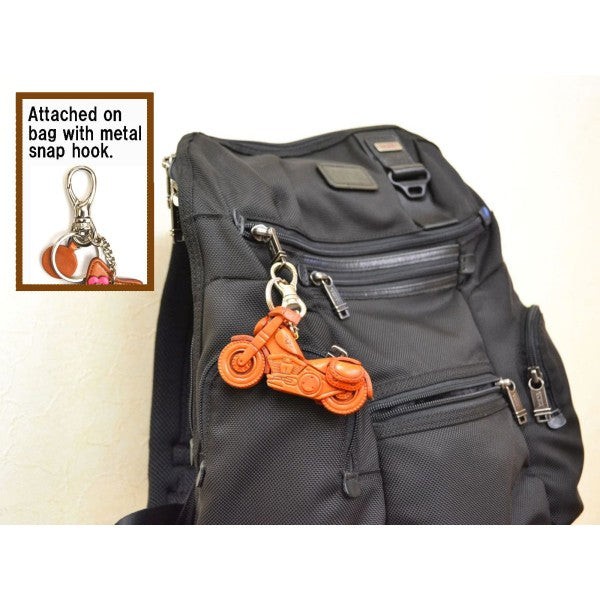 Chopper Bike Leather Goods/Bag Charm