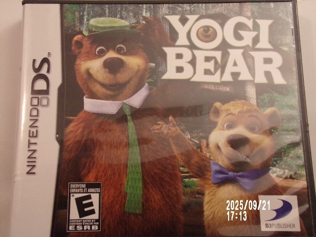 Yogi Bear (Nintendo DS) Case ONLY / No Game / Authentic USA Version / Fast Ship