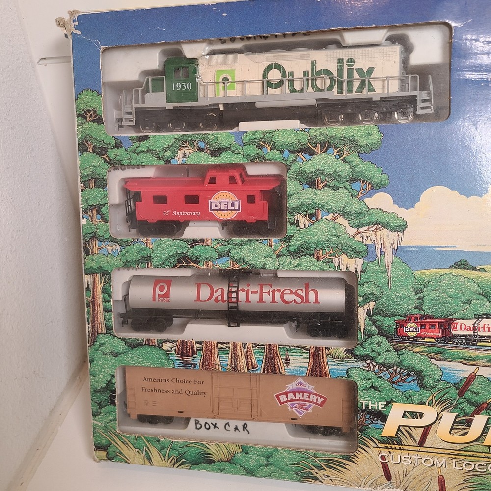 Vintage Limited Edition Publix Express HO scale Train Set