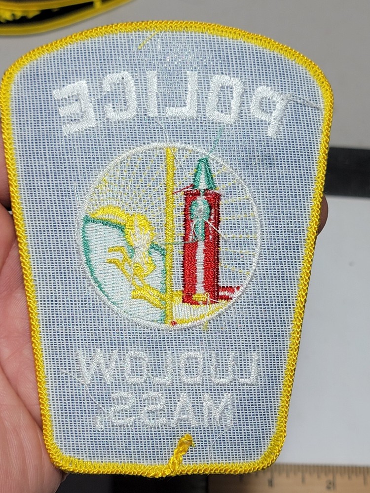 Police Patch Massachusetts Ludlow