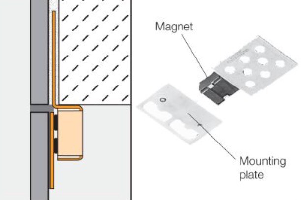 Schluter REMA Magnetic Access Panel Clips For Tile