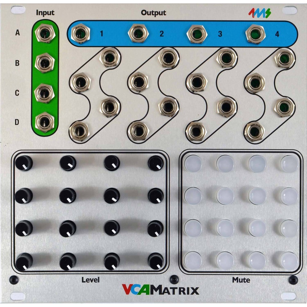 4ms Company VCA Matrix Eurorack Synth Module