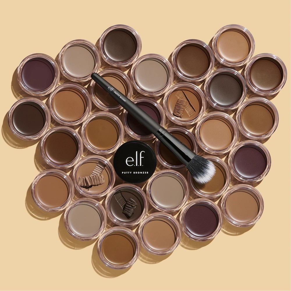 e.l.f. Putty Bronzer, Creamy & Highly Pigmented Formula, Creates a...