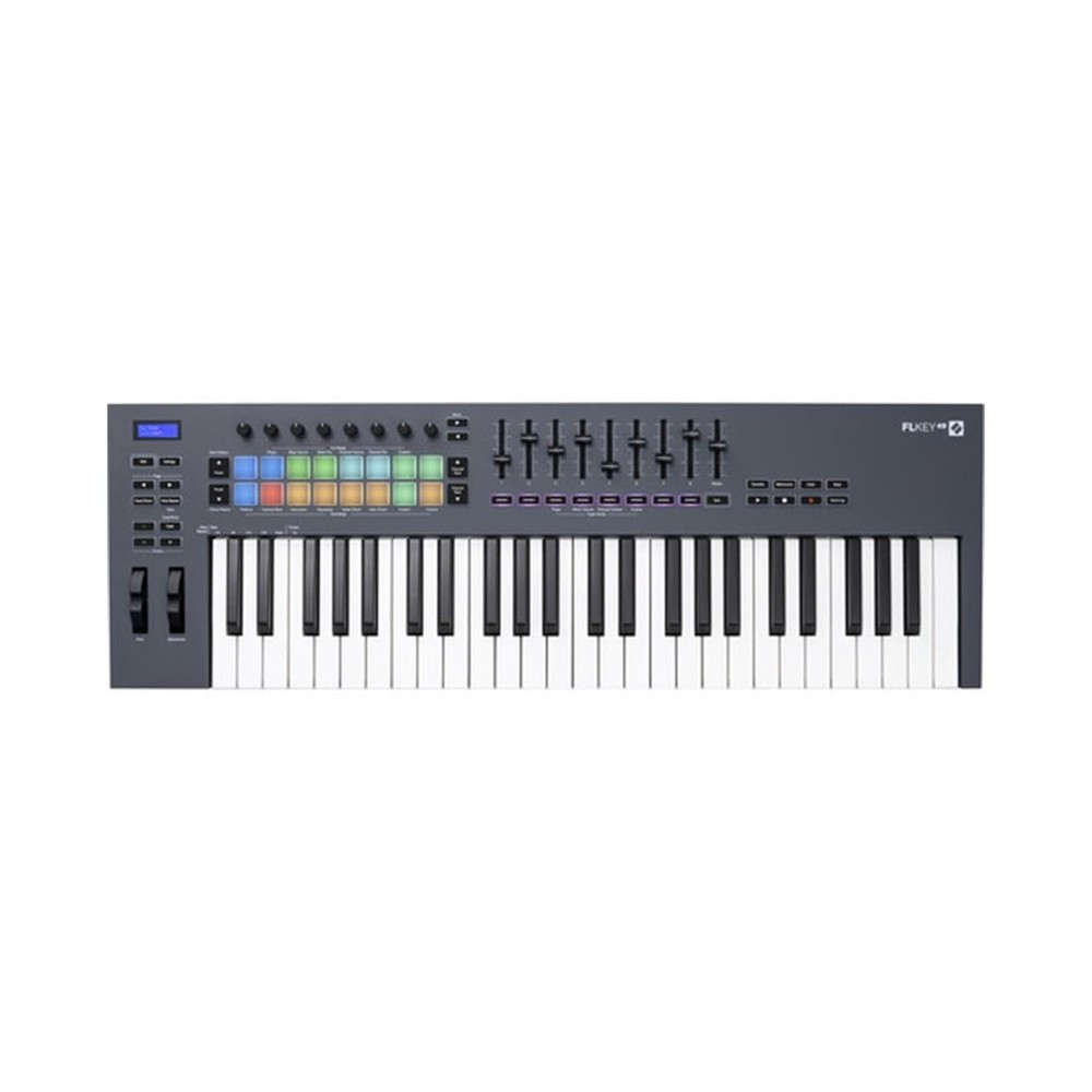 Novation FLkey 49-Key USB MIDI Keyboard Controller for FL Studio Bundle with ...