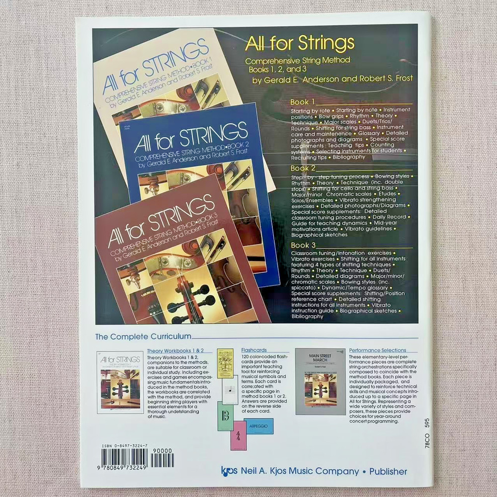 All for strings, Cello: Book 1, comprehensive string method - 78CO
