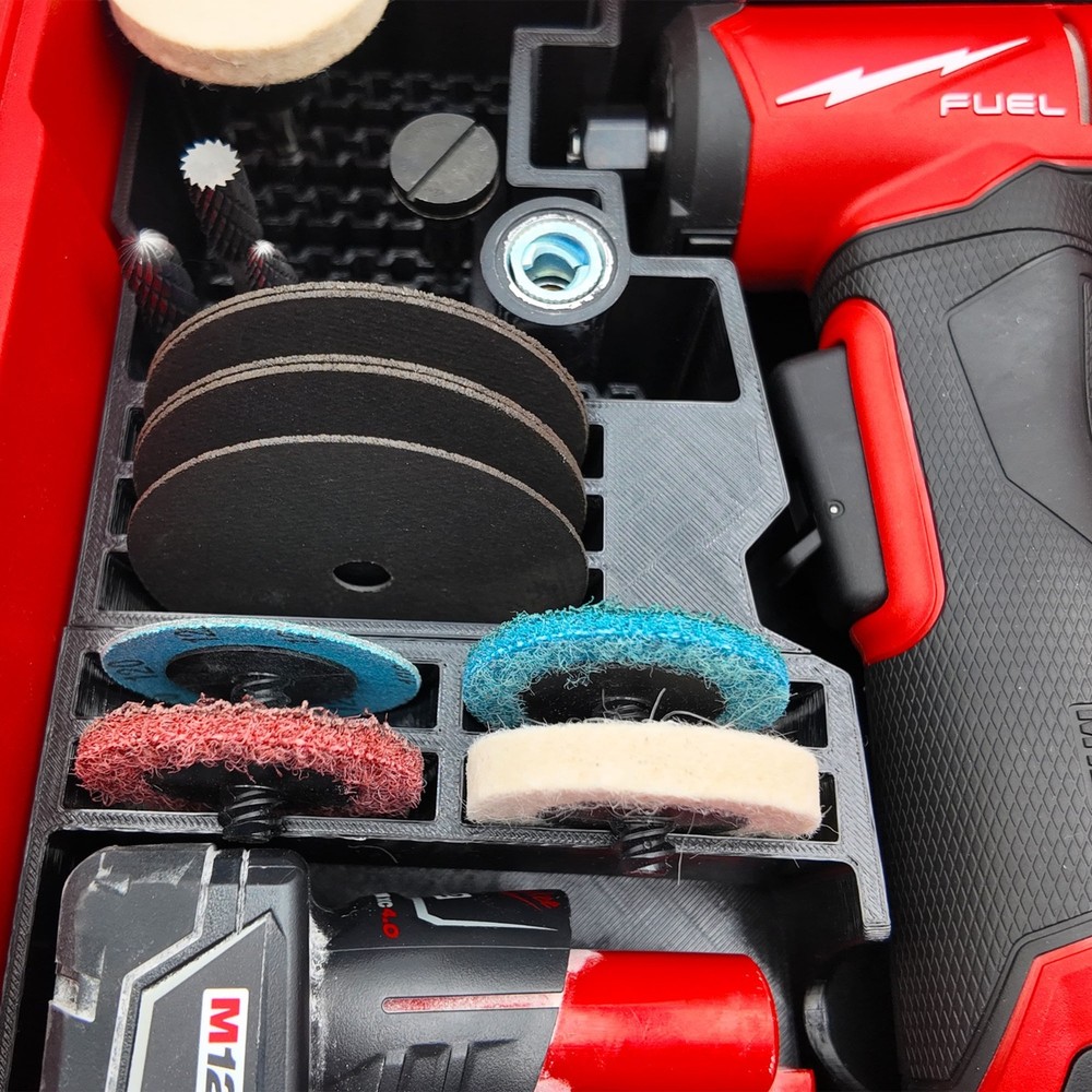 Milwaukee M12 Right Angle Die Grinder Packout Insert