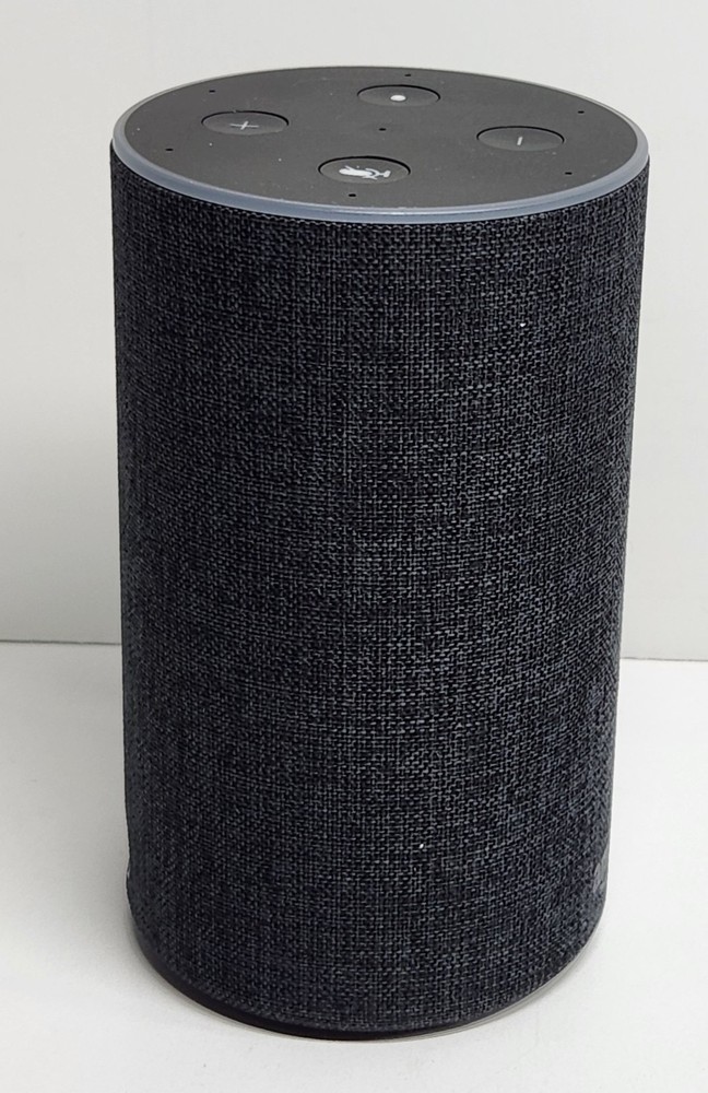 Amazon Echo 2nd Generation Smart Speaker With Alexa Dolby Charcoal Fabric TESTED