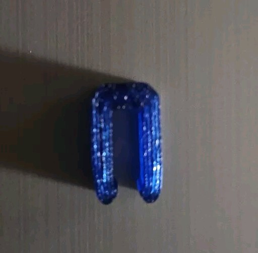 Cage Fan Clips Pack Of 20 Translucent Blue