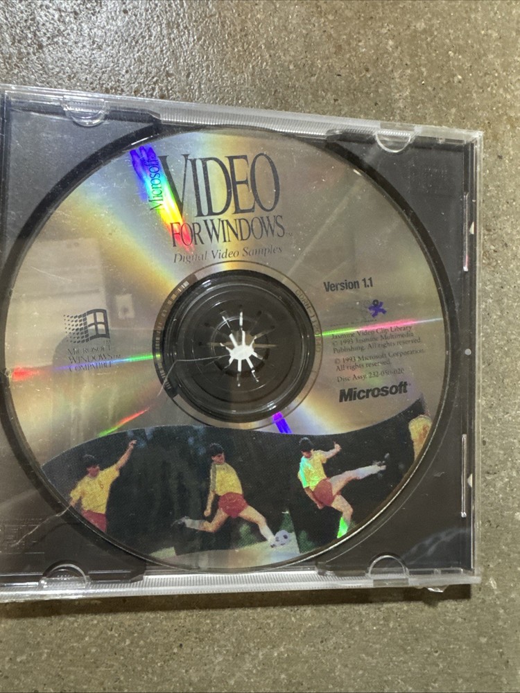 Microsoft video For Windows- Digital Video Samples