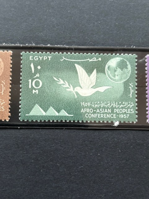 1957 EGYPT ## 410-412, COMPLETE, MHR