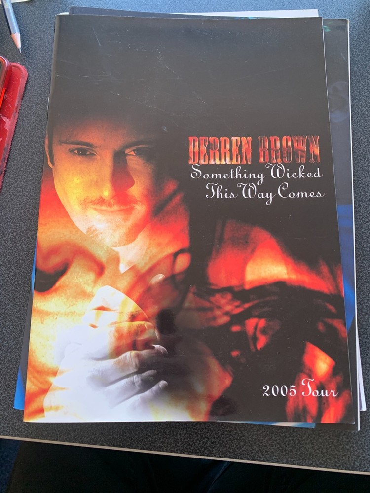 DERRON BROWN Programme - Something Wickid This Way Comes 2005 ++ FREEPOST