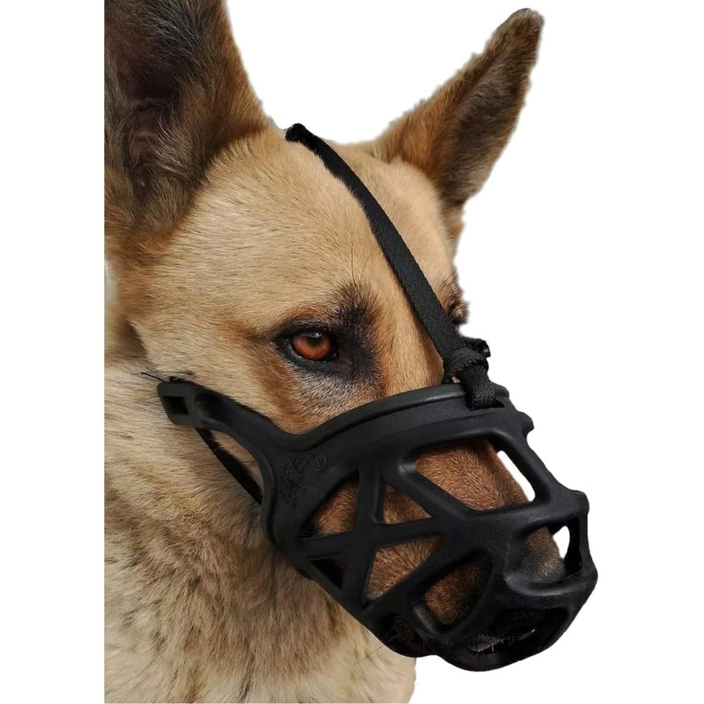 Dog Muzzle, Breathable Basket Muzzles for Small,
