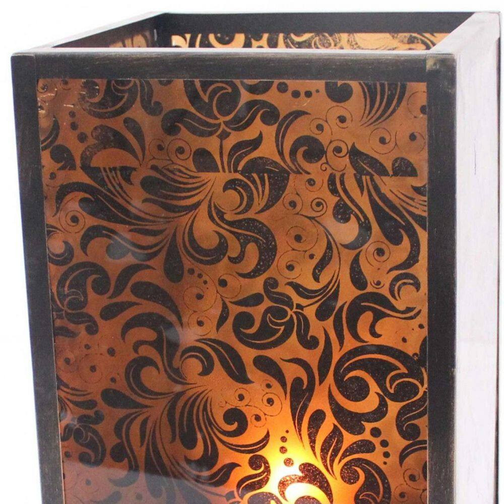Brown Metal Candle Tray Single-Pack