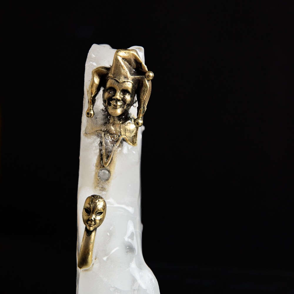 Brass Jester Wall Hook – Handmade Joker Hook, Medieval Solid Brass Decor