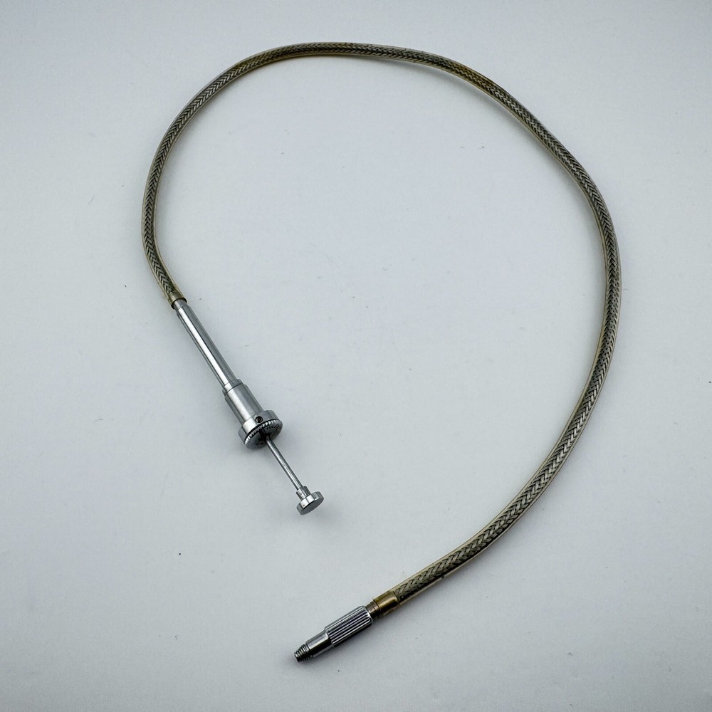 18” Vintage Camera Remote Shutter Release Trigger Cable Lockable Japan